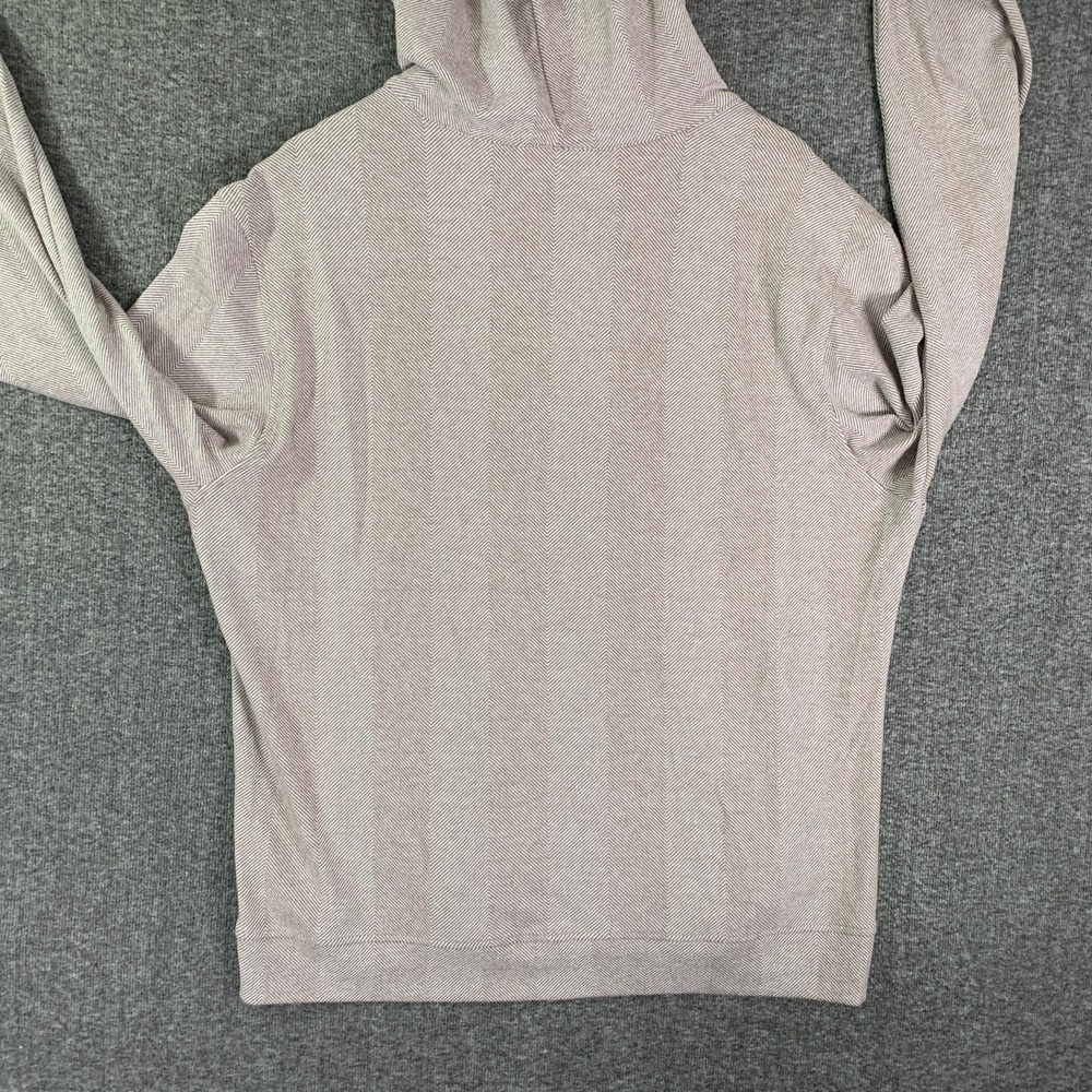 7 Diamonds Generation Soft Hoodie Men 2XL Beige Flannel Performance Stretch - Picture 5 of 9